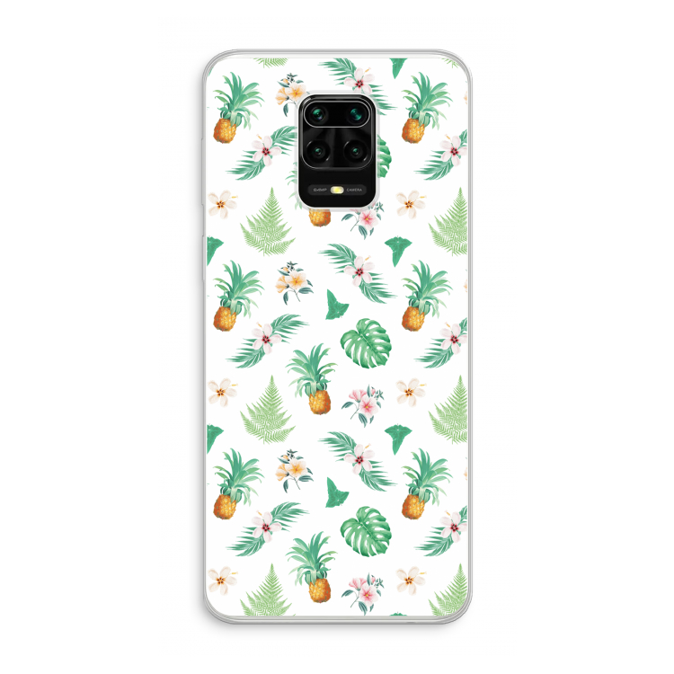 Ananas bladeren: Xiaomi Redmi Note 10 Lite Transparant Hoesje