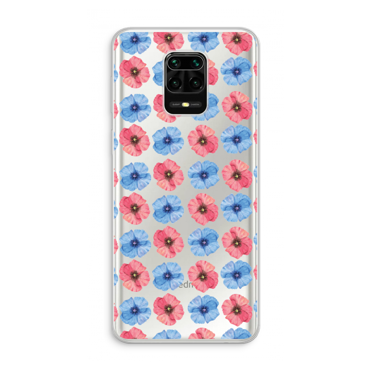 Klaproosjes: Xiaomi Redmi Note 10 Lite Transparant Hoesje