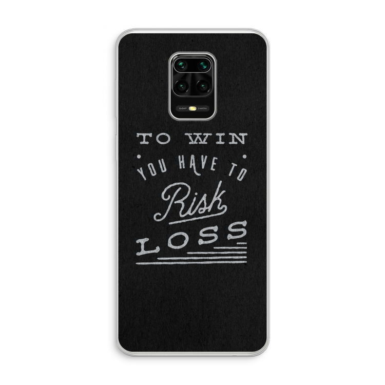 Risk loss: Xiaomi Redmi Note 10 Lite Transparant Hoesje