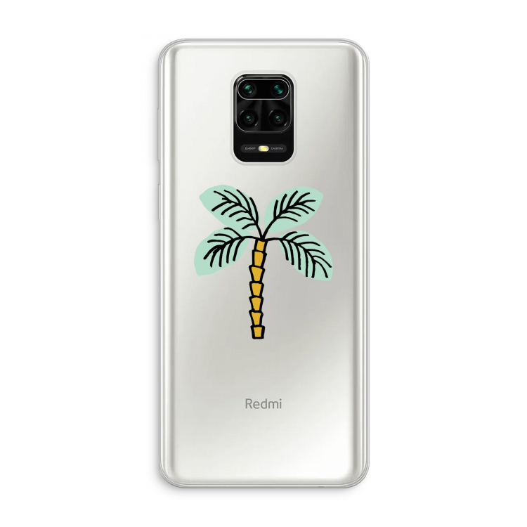 Palmboom: Xiaomi Redmi Note 10 Lite Transparant Hoesje