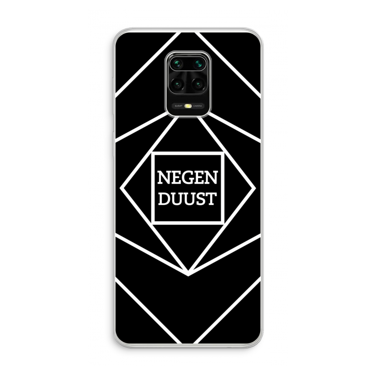 Negenduust geometrisch: Xiaomi Redmi Note 10 Lite Transparant Hoesje