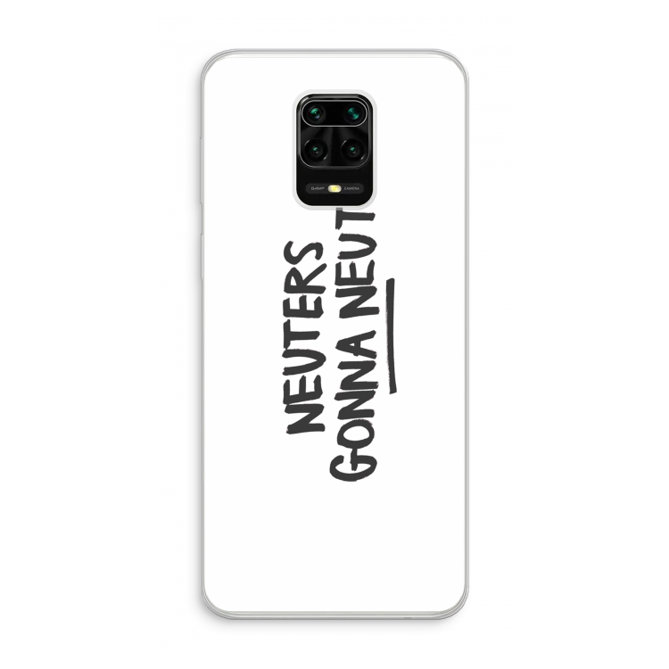 Neuters: Xiaomi Redmi Note 10 Lite Transparant Hoesje