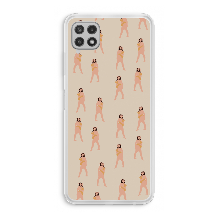 You're so golden: Samsung Galaxy A22 4G Transparant Hoesje