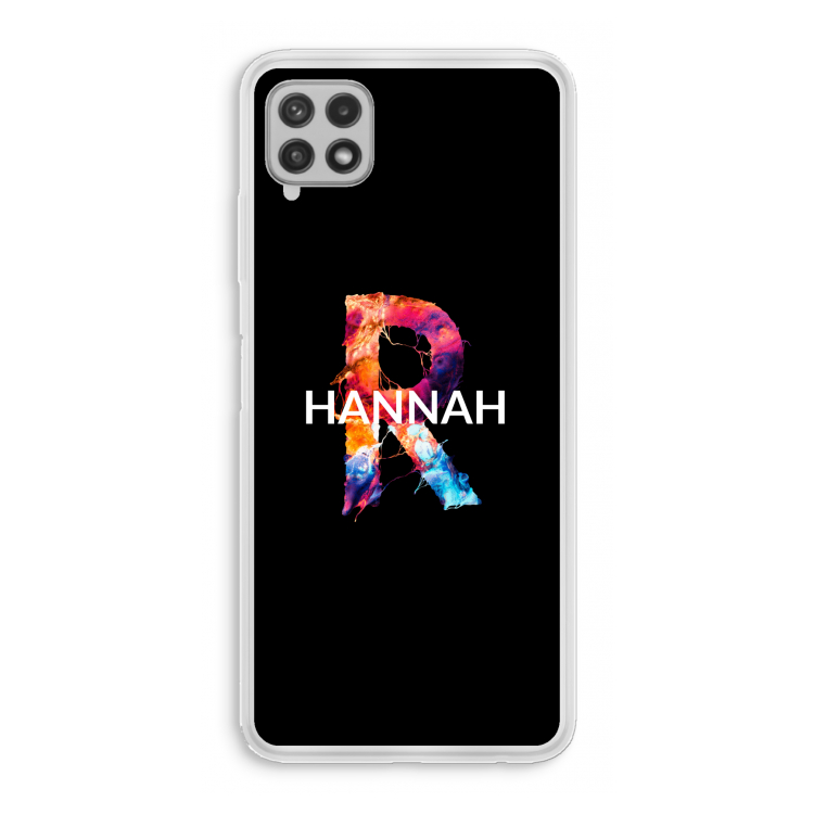 Abstract Spectrum: Samsung Galaxy A22 4G Transparant Hoesje