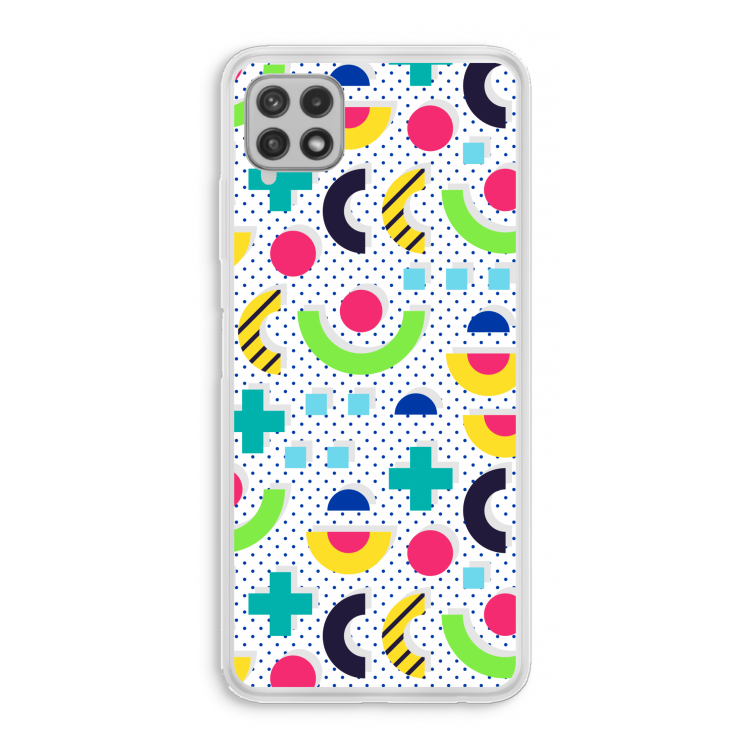 8-bit N°1: Samsung Galaxy A22 4G Transparant Hoesje
