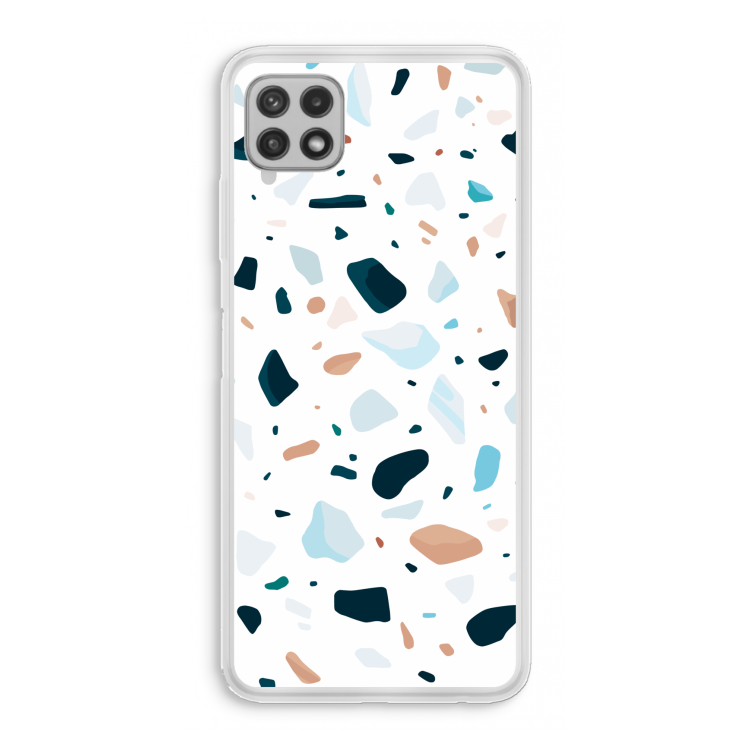 Terrazzo N°13: Samsung Galaxy A22 4G Transparant Hoesje
