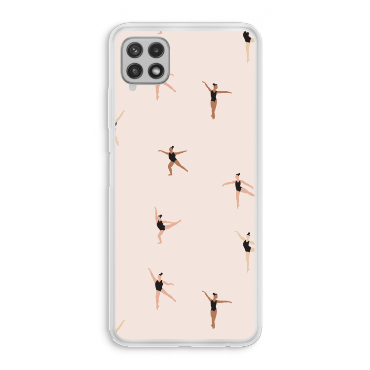 Dancing #1: Samsung Galaxy A22 4G Transparant Hoesje