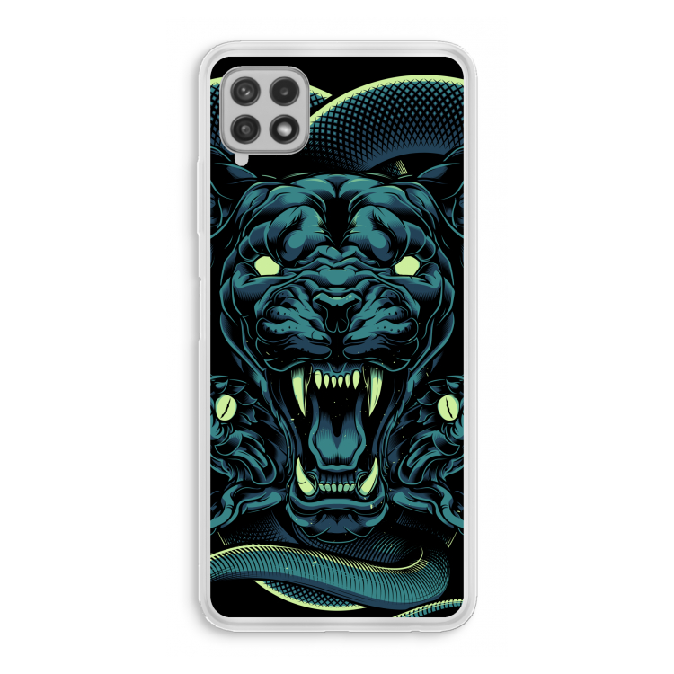 Cougar and Vipers: Samsung Galaxy A22 4G Transparant Hoesje