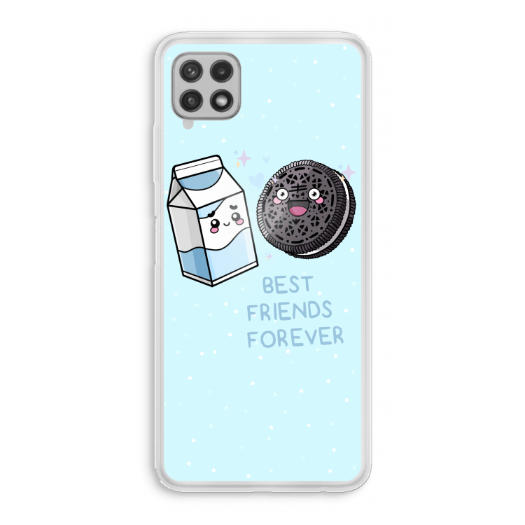 Best Friend Forever: Samsung Galaxy A22 4G Transparant Hoesje