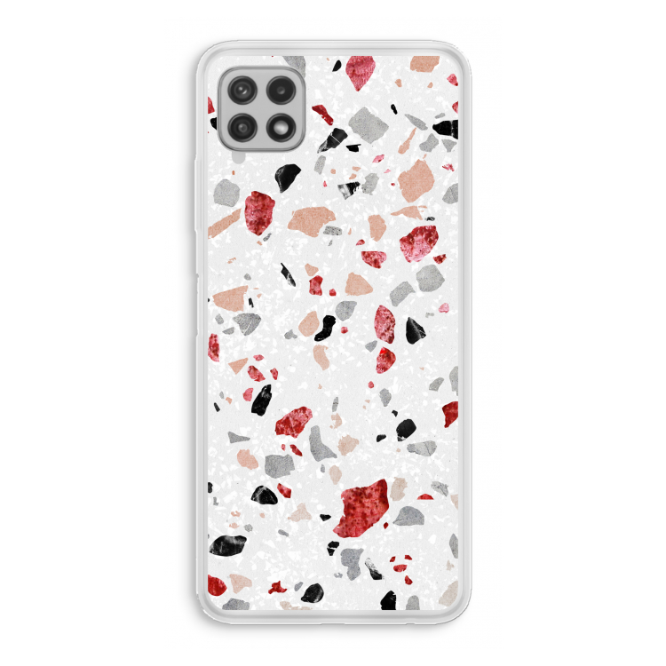 Terrazzo N°12: Samsung Galaxy A22 4G Transparant Hoesje