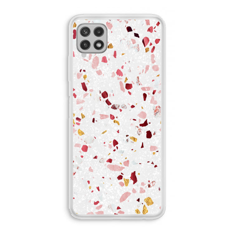Terrazzo N°9: Samsung Galaxy A22 4G Transparant Hoesje