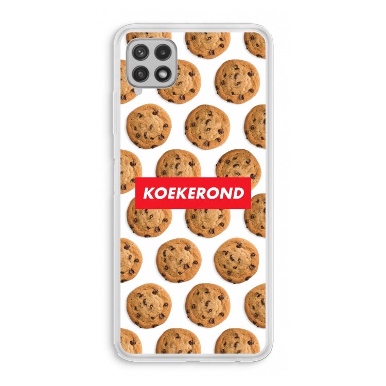 Koekerond: Samsung Galaxy A22 4G Transparant Hoesje