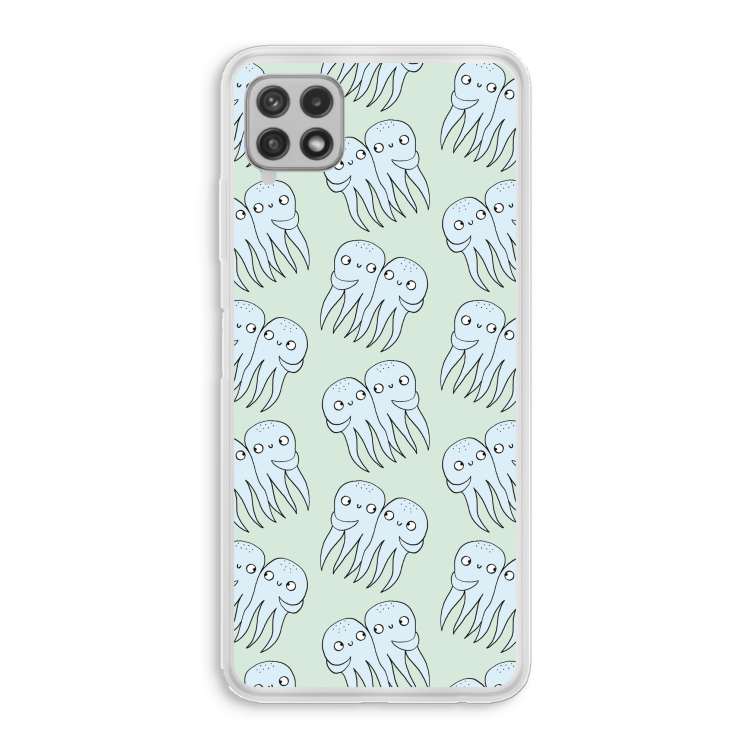 Octopussen: Samsung Galaxy A22 4G Transparant Hoesje