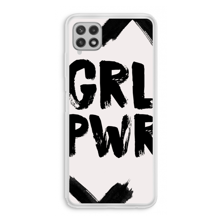 Girl Power #2: Samsung Galaxy A22 4G Transparant Hoesje