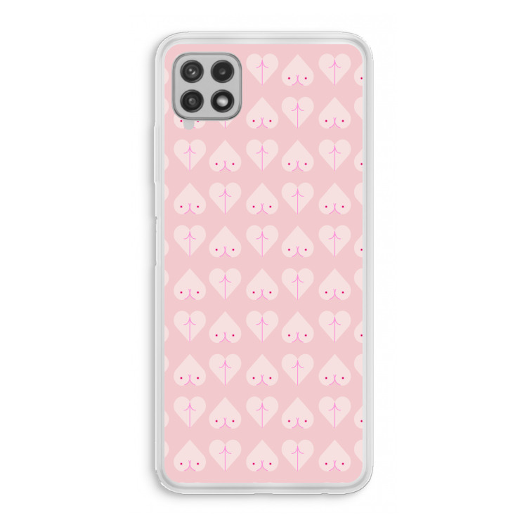 Ass 'n Titties: Samsung Galaxy A22 4G Transparant Hoesje