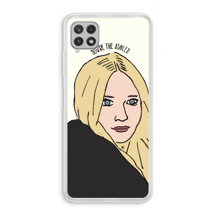 Ashley: Samsung Galaxy A22 4G Transparant Hoesje