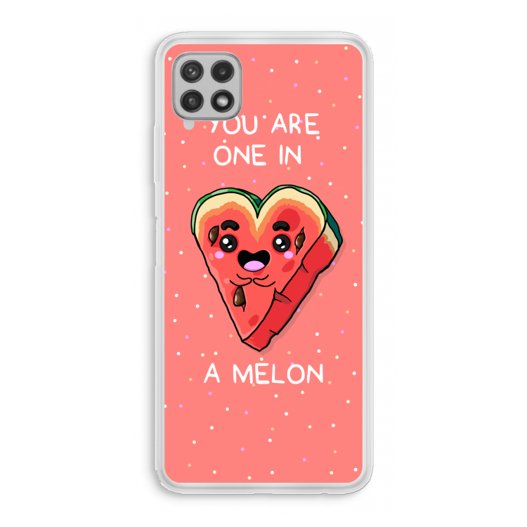 One In A Melon: Samsung Galaxy A22 4G Transparant Hoesje
