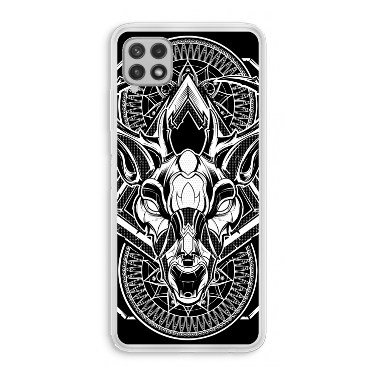 Oh Deer: Samsung Galaxy A22 4G Transparant Hoesje