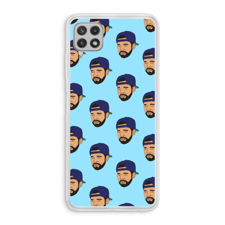 Drake Away: Samsung Galaxy A22 4G Transparant Hoesje