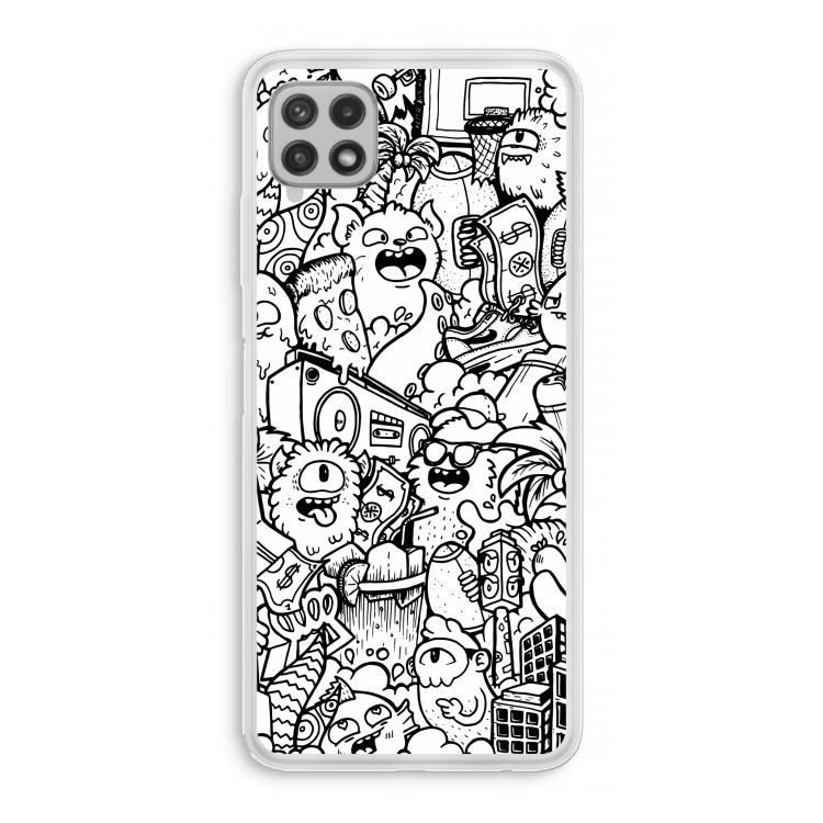 Vexx City #2: Samsung Galaxy A22 4G Transparant Hoesje
