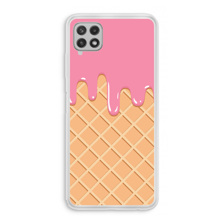 Ice cream: Samsung Galaxy A22 4G Transparant Hoesje