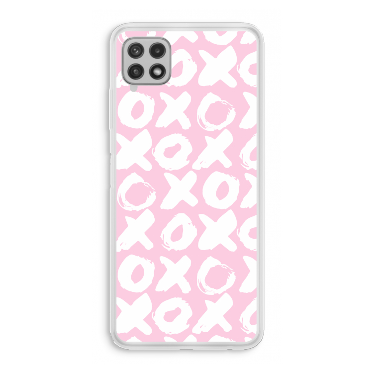 XOXO: Samsung Galaxy A22 4G Transparant Hoesje