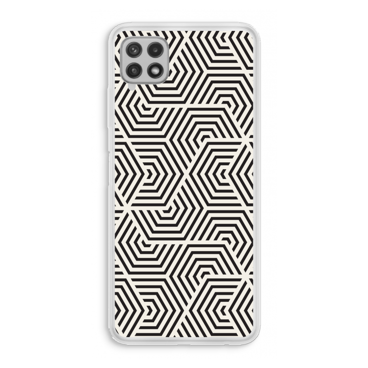 Magic pattern: Samsung Galaxy A22 4G Transparant Hoesje