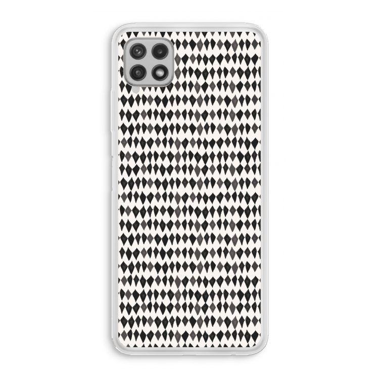 Crazy shapes: Samsung Galaxy A22 4G Transparant Hoesje