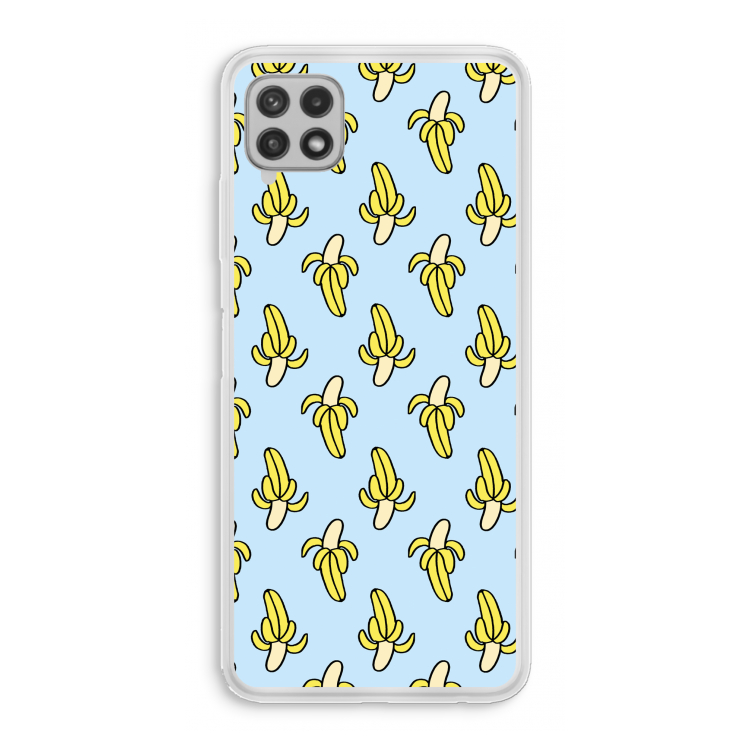 Bananas: Samsung Galaxy A22 4G Transparant Hoesje