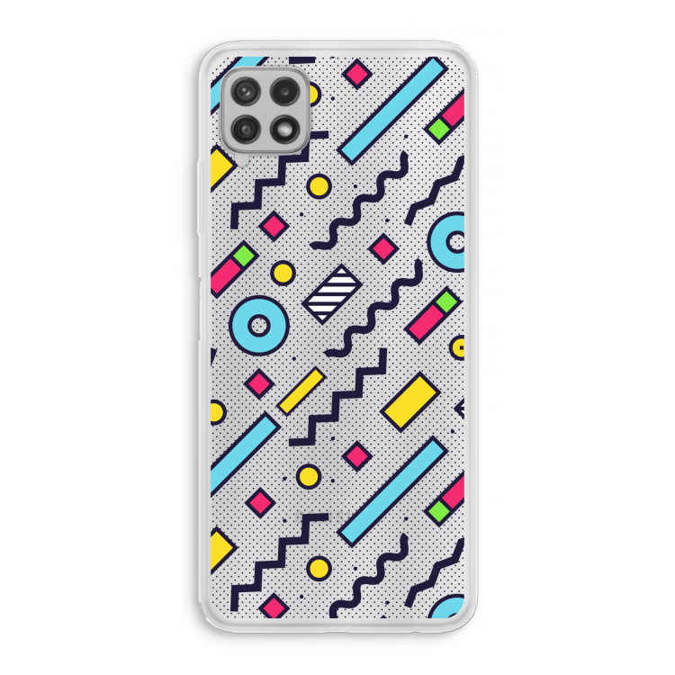 8-bit N°8: Samsung Galaxy A22 4G Transparant Hoesje