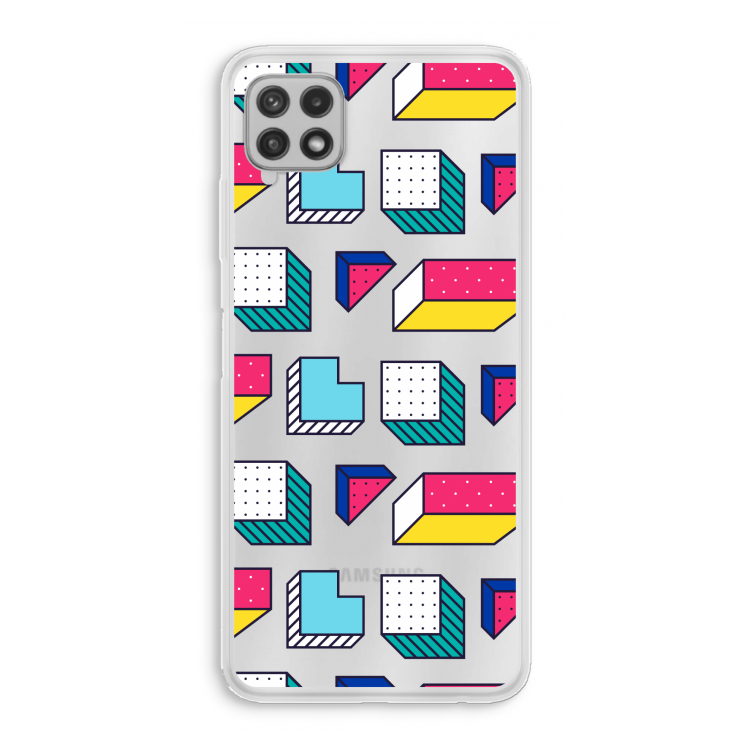 8-bit N°7: Samsung Galaxy A22 4G Transparant Hoesje