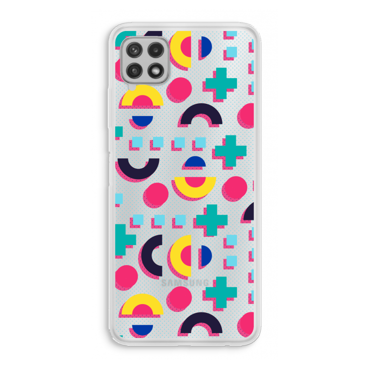 8-bit N°2: Samsung Galaxy A22 4G Transparant Hoesje