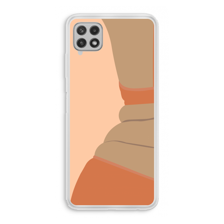 Bikini: Samsung Galaxy A22 4G Transparant Hoesje
