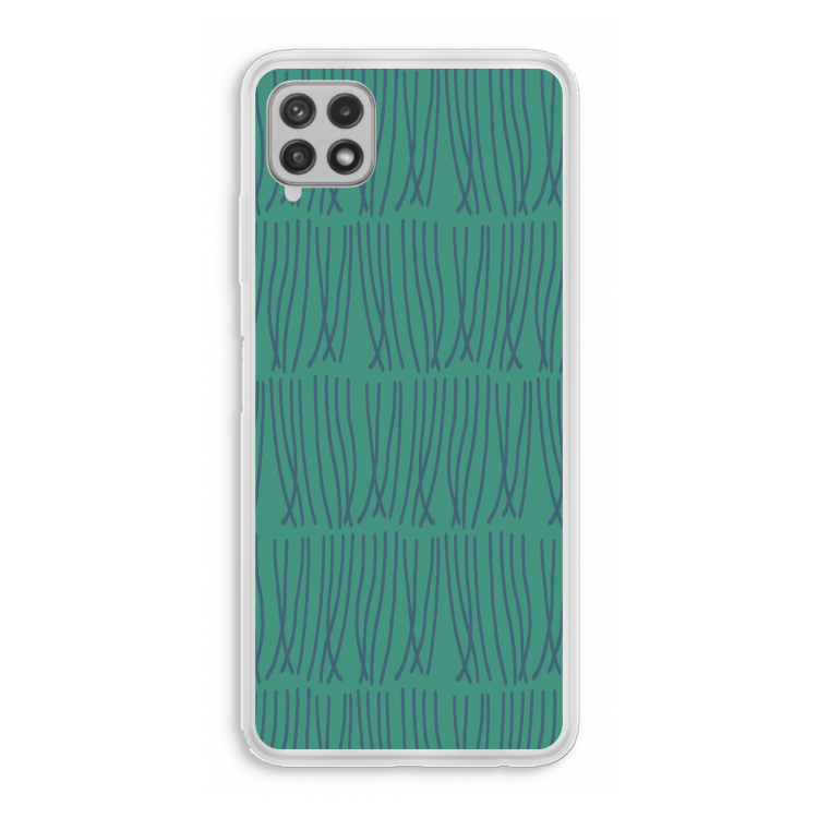 Swirls: Samsung Galaxy A22 4G Transparant Hoesje