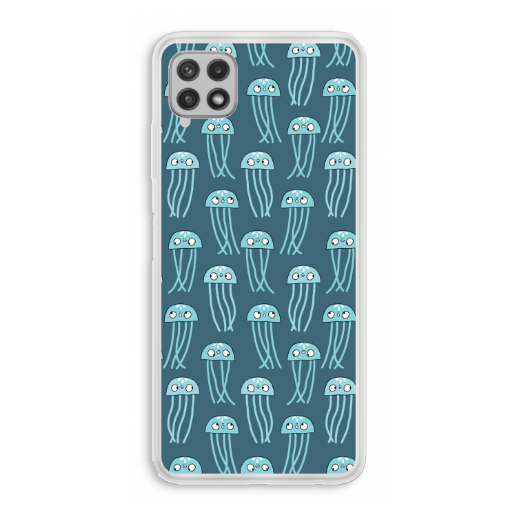 Kwallie: Samsung Galaxy A22 4G Transparant Hoesje