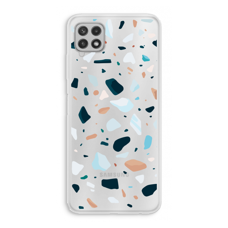 Terrazzo N°13: Samsung Galaxy A22 4G Transparant Hoesje