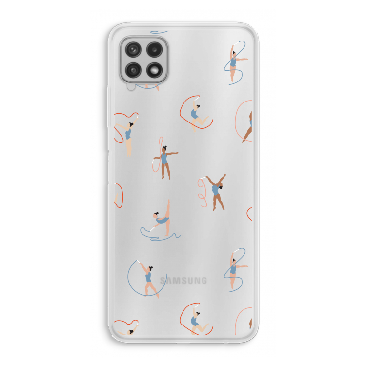 Dancing #3: Samsung Galaxy A22 4G Transparant Hoesje