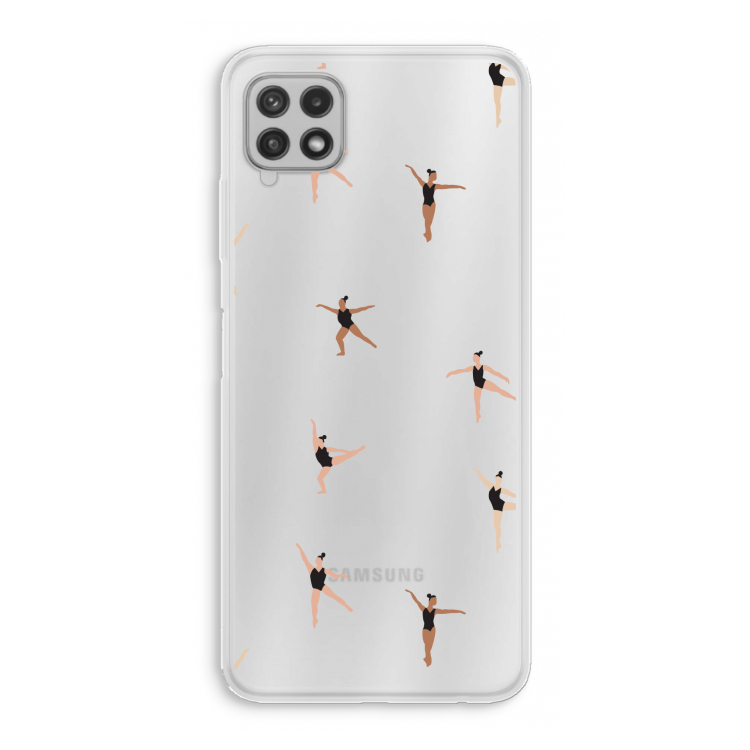 Dancing #1: Samsung Galaxy A22 4G Transparant Hoesje