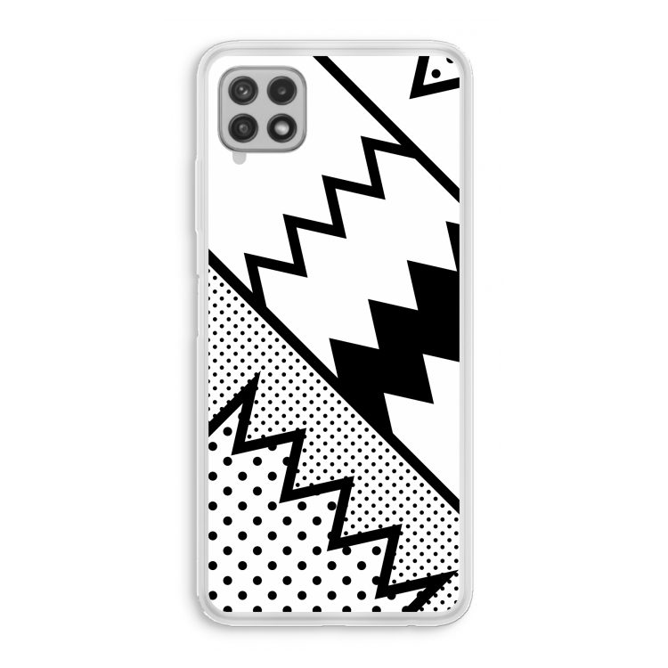 Pop Art #5: Samsung Galaxy A22 4G Transparant Hoesje