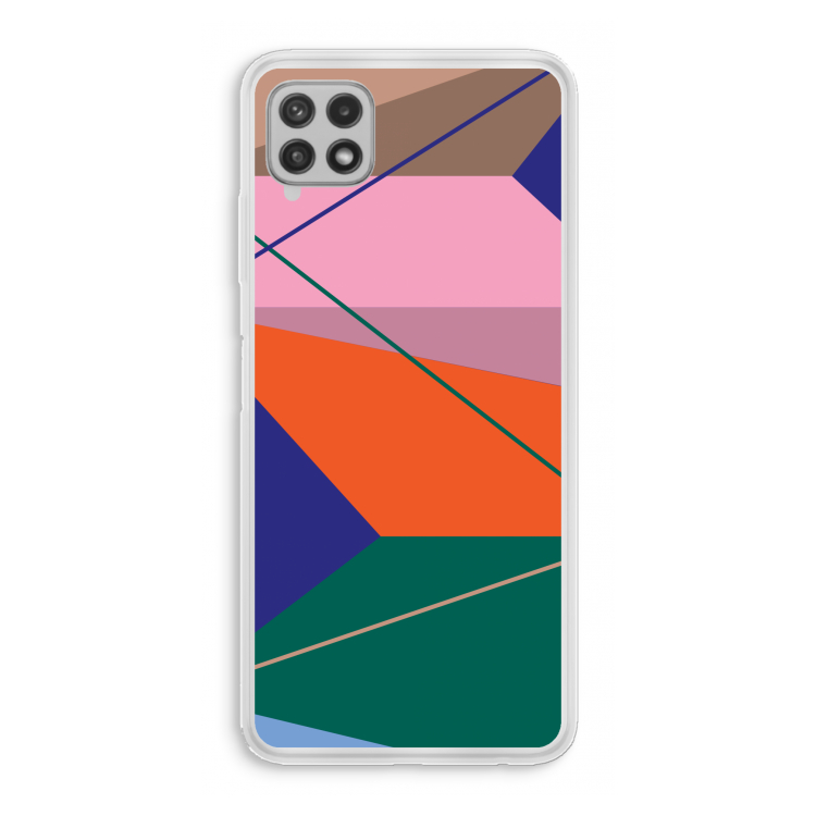 Gestalte 1: Samsung Galaxy A22 4G Transparant Hoesje