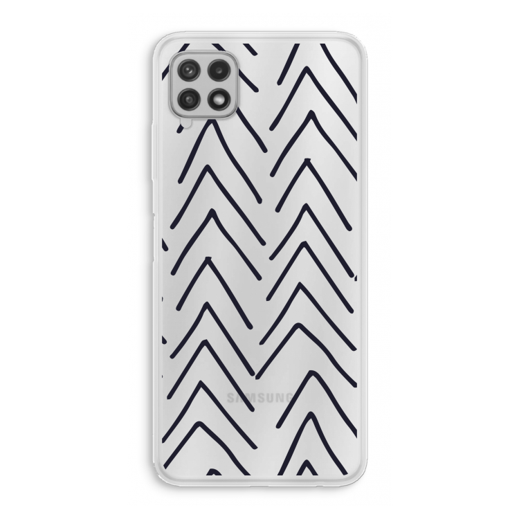 Marrakech Arrows: Samsung Galaxy A22 4G Transparant Hoesje
