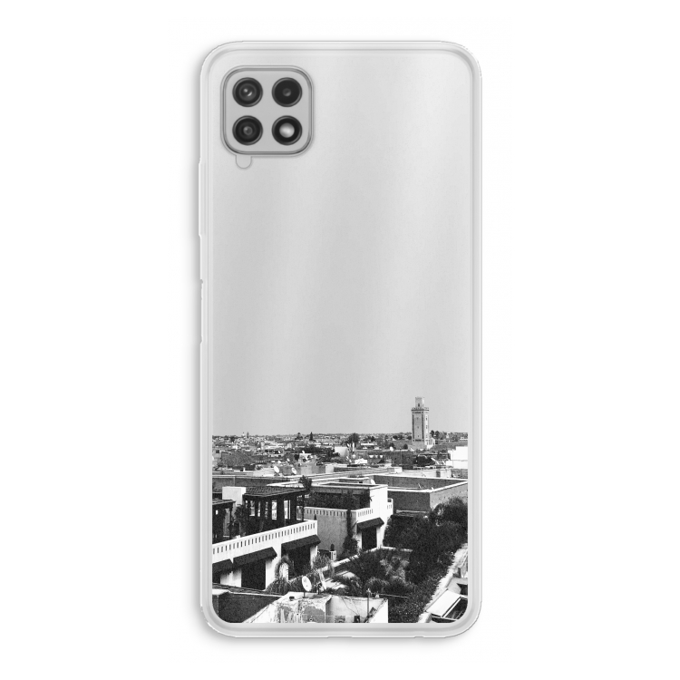 Marrakech Skyline : Samsung Galaxy A22 4G Transparant Hoesje
