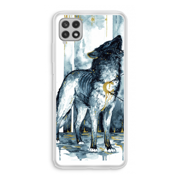 Bleeding Soul: Samsung Galaxy A22 4G Transparant Hoesje