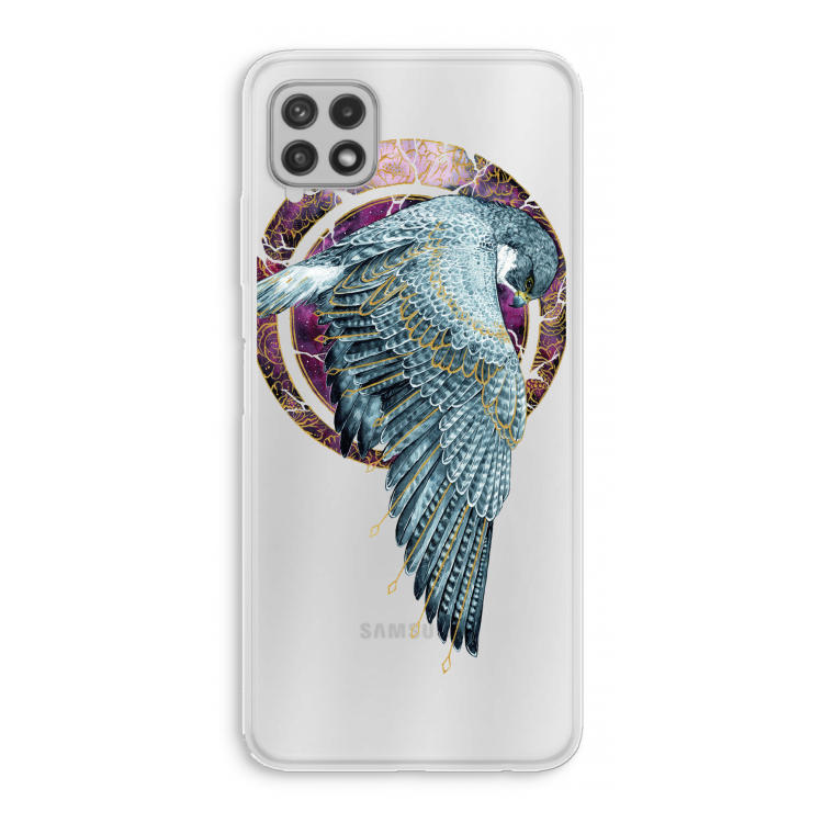 Golden Falcon: Samsung Galaxy A22 4G Transparant Hoesje