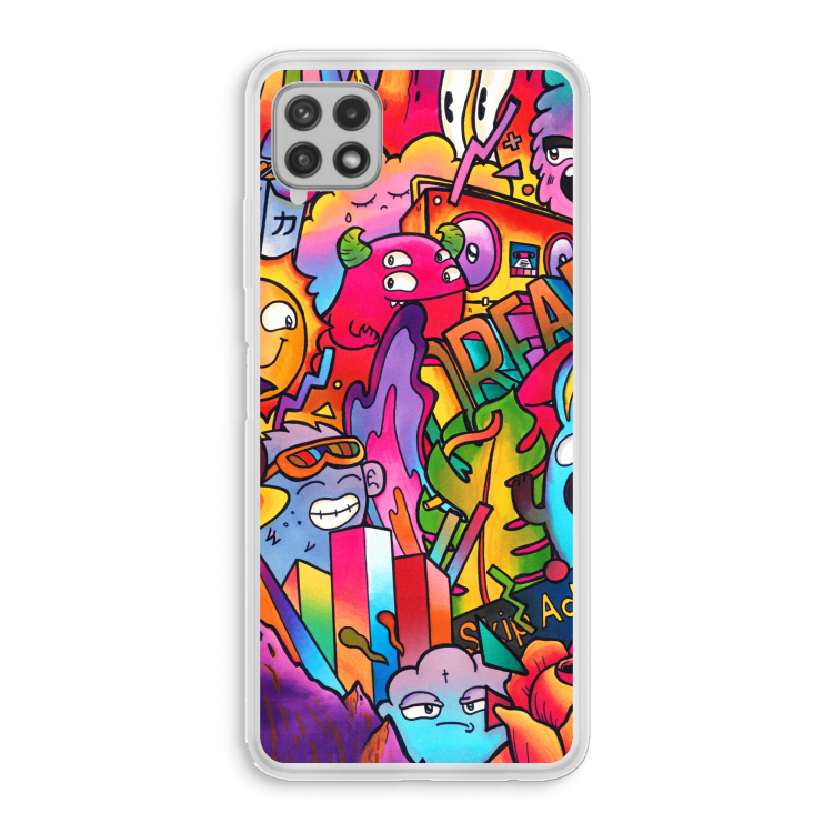 Dreams: Samsung Galaxy A22 4G Transparant Hoesje