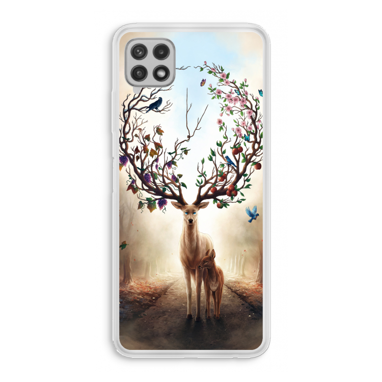 Seasons Change: Samsung Galaxy A22 4G Transparant Hoesje