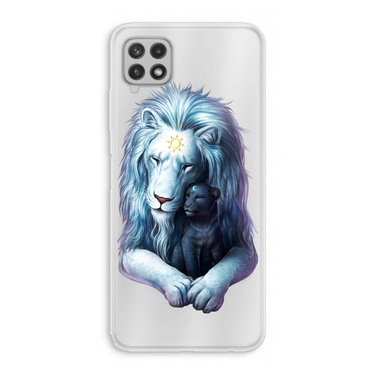 Child Of Light: Samsung Galaxy A22 4G Transparant Hoesje