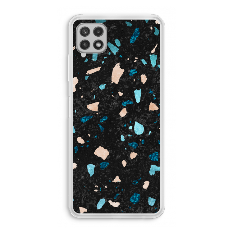 Terrazzo N°11: Samsung Galaxy A22 4G Transparant Hoesje