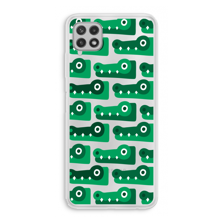 Crocs: Samsung Galaxy A22 4G Transparant Hoesje