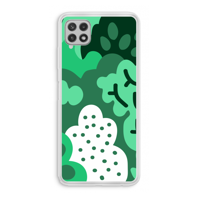Bushes: Samsung Galaxy A22 4G Transparant Hoesje